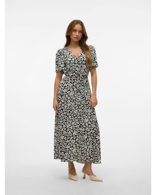 Vero Moda White Kleid 'Vmalba'