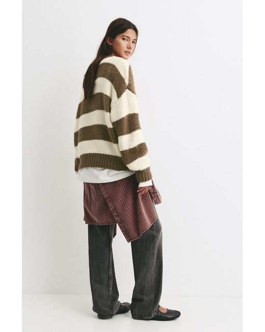Pull&Bear Natural Pullover Pacific