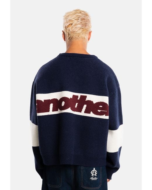 Another Cotton Lab Blue Pullover