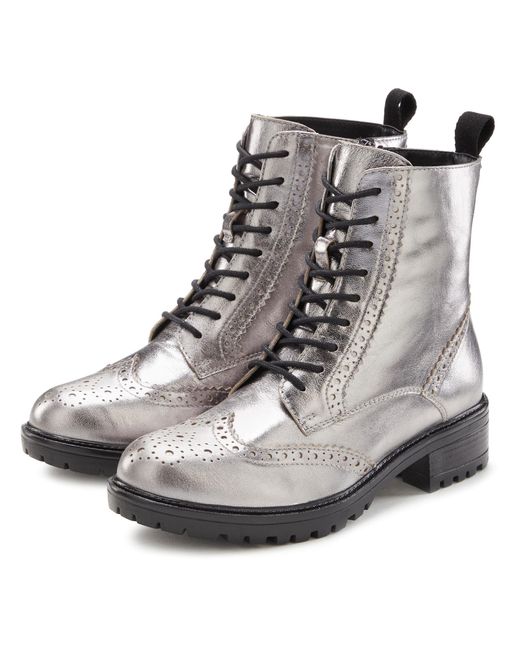Lascana Black Schnürstiefelette