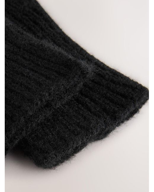 Next Black Fingerhandschuhe
