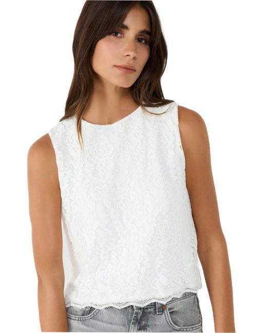 No Matter What White Bluse