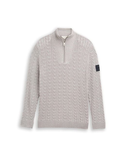 Tom Tailor Pullover in Gray für Herren