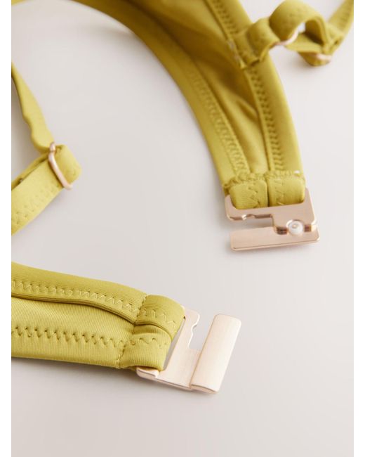 Next Metallic Bikinitop