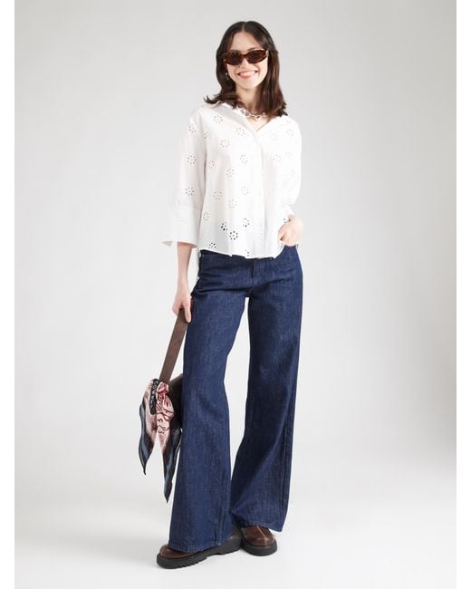 Hailys White Bluse 'Ma44Rta'