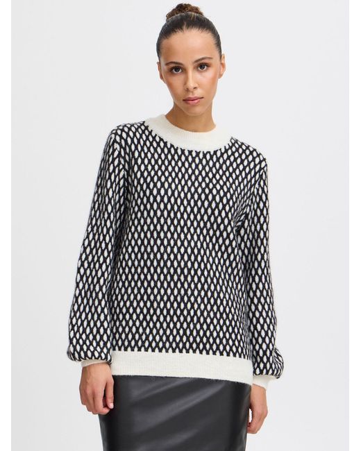 Ichi Black Pullover Kamara