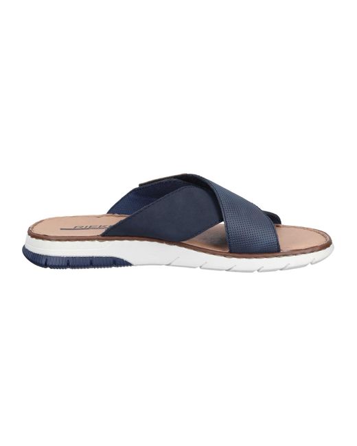 Rieker Pantolette Basic in Blue für Herren