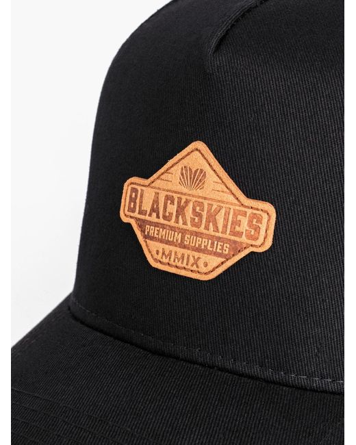 Blackskies Cap Essentials in Black für Herren