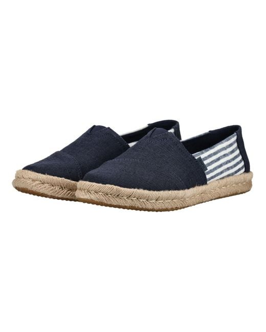 TOMS Blue Espadrilles