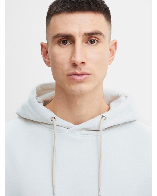 Solid Sweatshirt in Blue für Herren