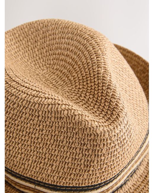 Next Hut Fedora in Natural für Herren