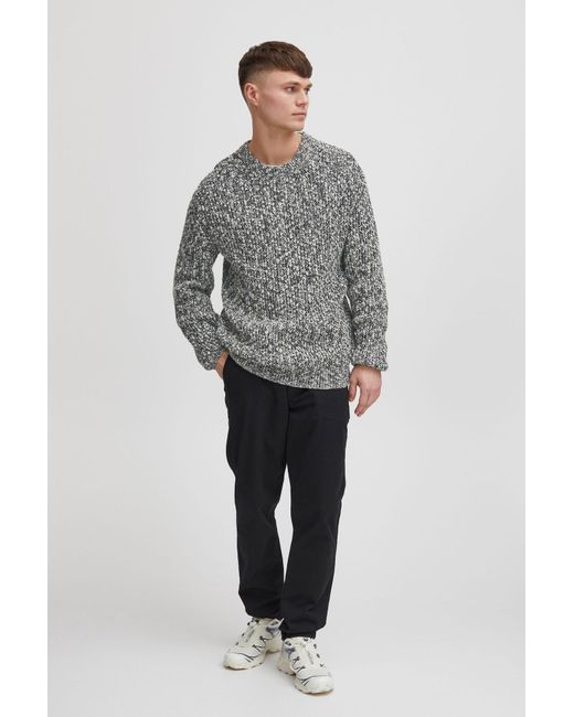 Solid Pullover Gubber in Gray für Herren