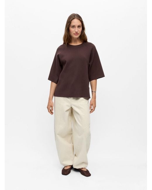 Object Brown Pullover Objreynard