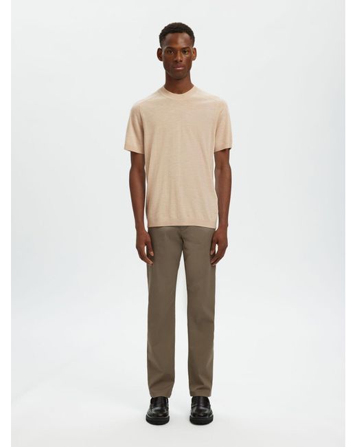 SELECTED Pullover in Natural für Herren
