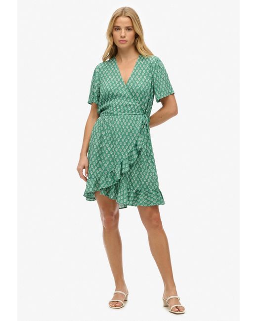 Superdry Green Sommerkleid