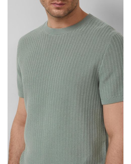 S.oliver Strickpullover in Gray für Herren