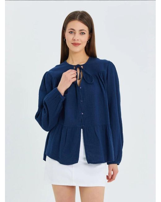 MixRay Blue Bluse