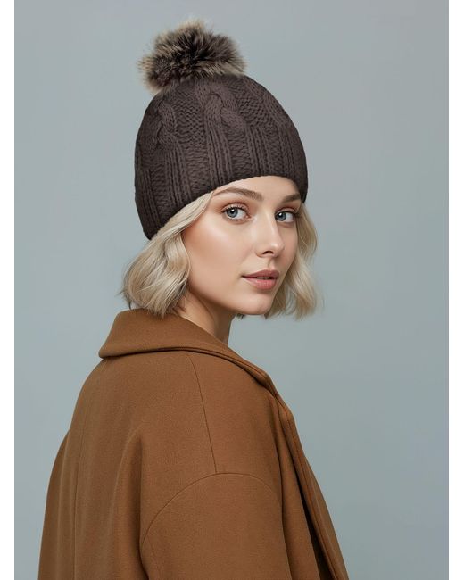 Neverless Brown Mütze Katy