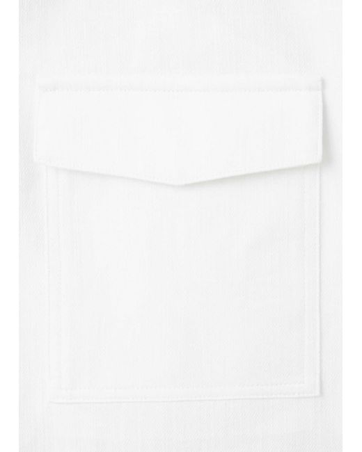 Mango Hemd Onyx in White für Herren