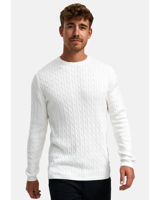Kronstadt Pullover Cable in White für Herren