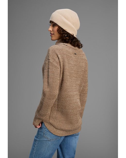 Laura Scott Brown Pullover