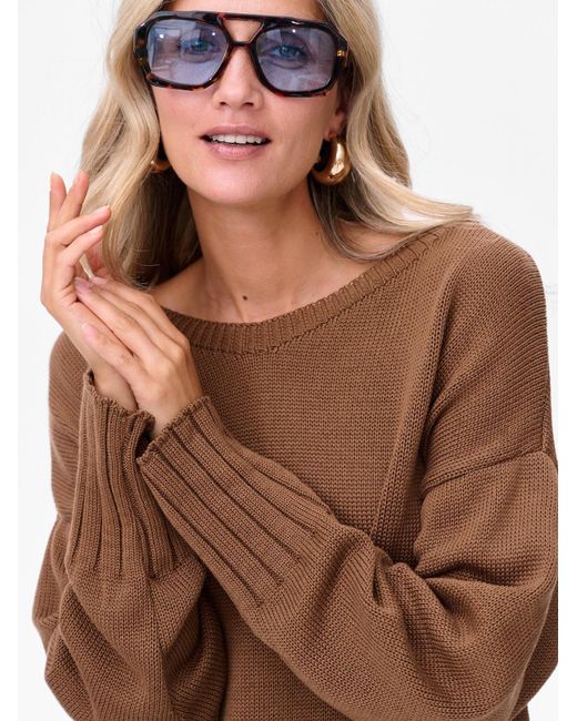 Blue Shadow Blue Pullover