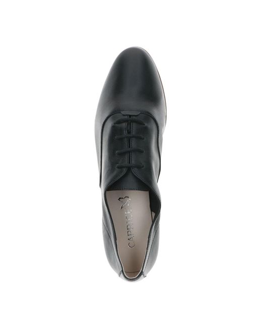 Caprice Black Schnürschuh