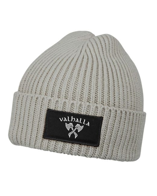 Neverless Mütze Valhalla in Gray für Herren