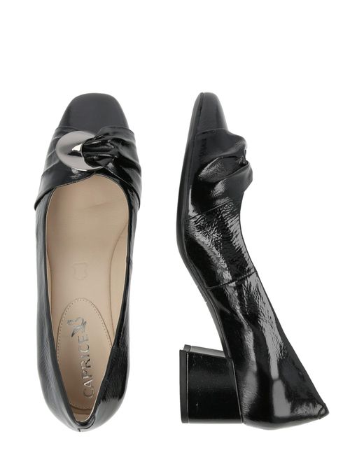 Caprice Black Pumps