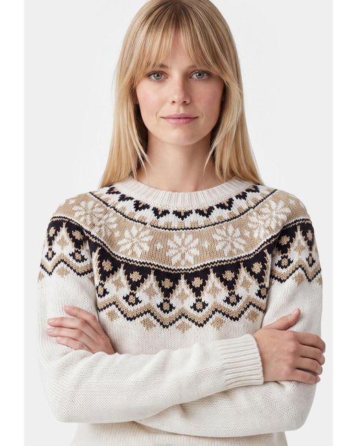 Usha White Pullover