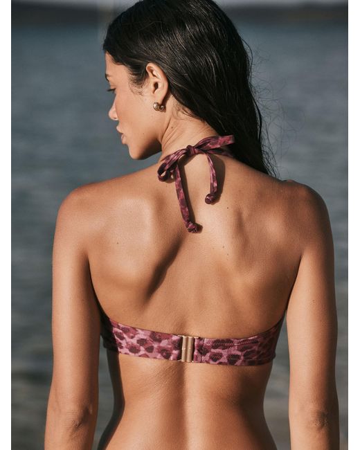 Next Purple Bikinitop