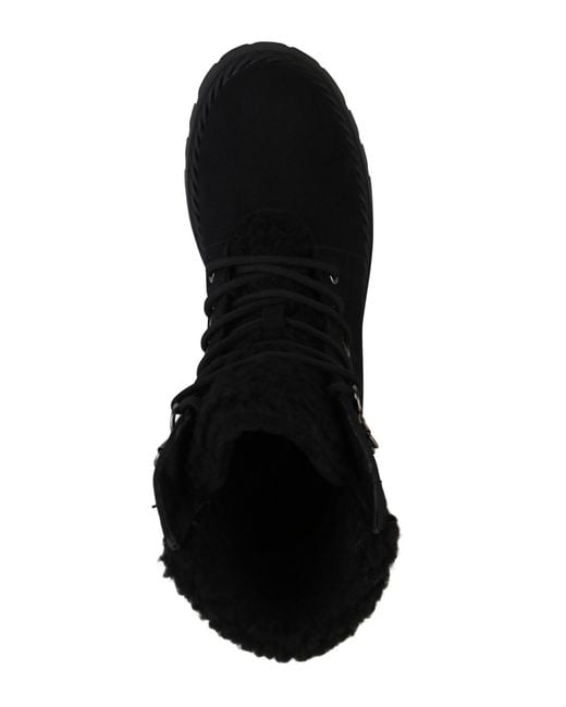 VAN HILL Black Schnürstiefelette 'Harper'