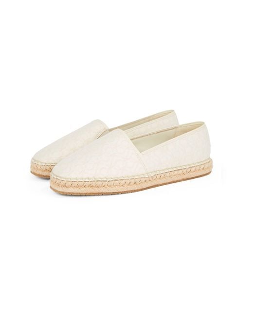 Calvin Klein White Espadrilles