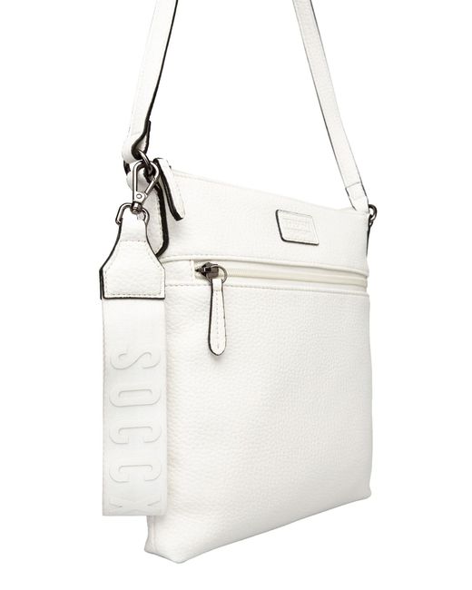 SOCCX White Umhängetasche