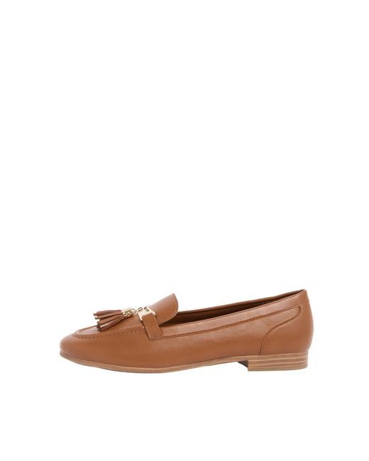 Lipsy Brown Mokassin