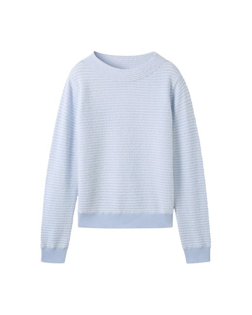 Tom Tailor Blue Pullover