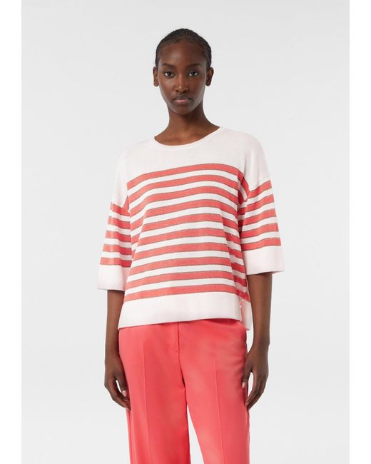 Comma, Red Strickpullover