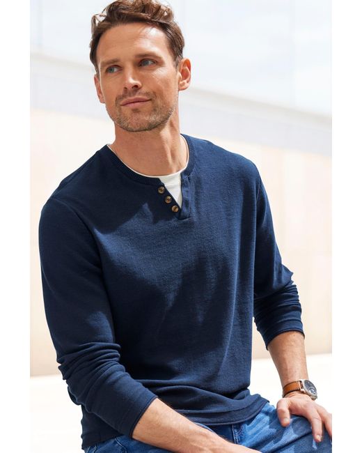 H.i.s. Pullover in Blue für Herren