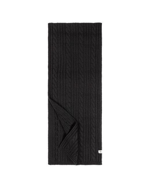 Roeckl Black Schal Cabled Charm