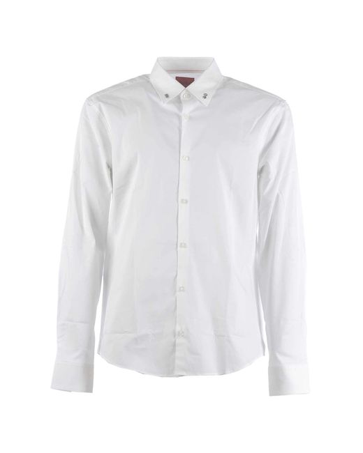 HUGO Hemd 'ermo' in White für Herren