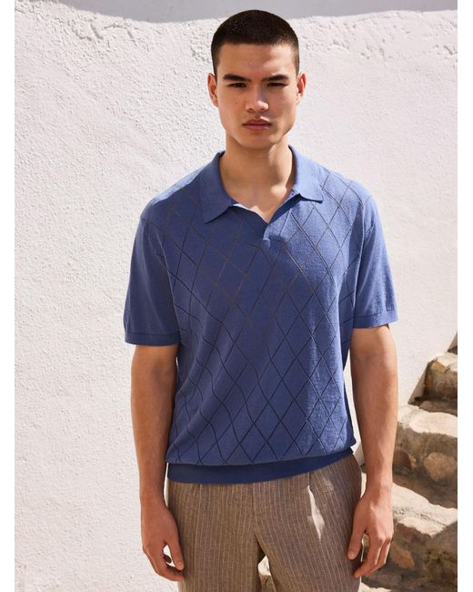Next Pullover N. Premium Trophy in Blue für Herren