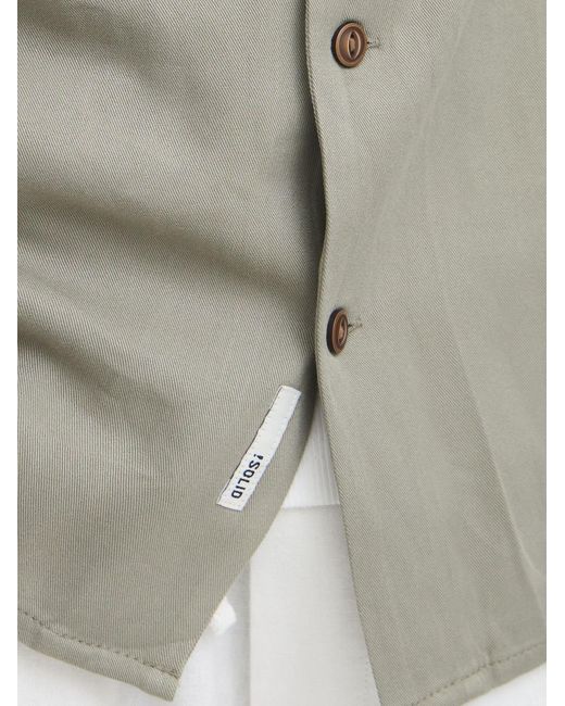 Solid Kurzarmhemd Sdpablo in Gray für Herren