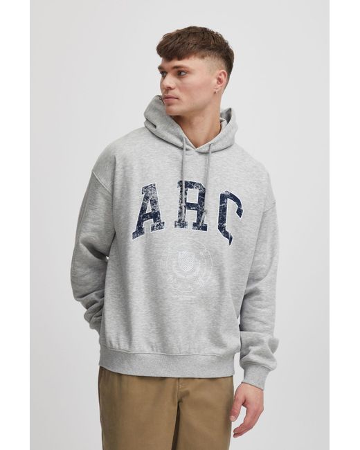 Solid Sweatshirt Galad in Gray für Herren