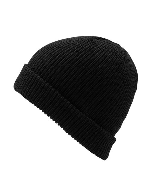 Volcom Black Mütze Full Stone