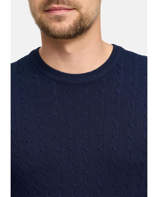 JEFF Pullover Camden in Blue für Herren