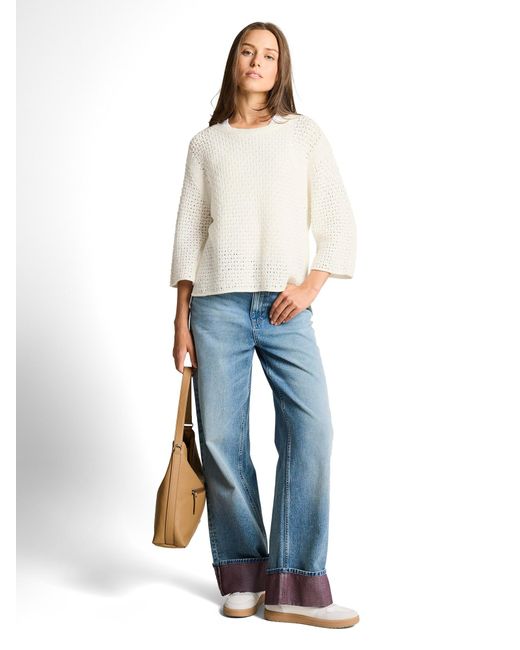 Tom Tailor White Pullover