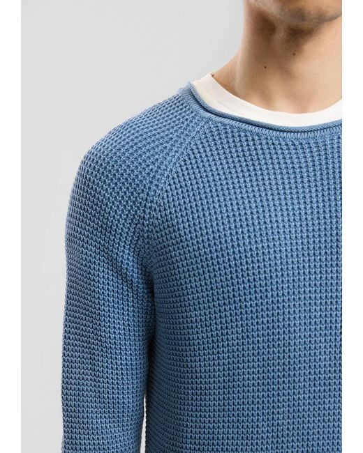 QS Pullover in Blue für Herren