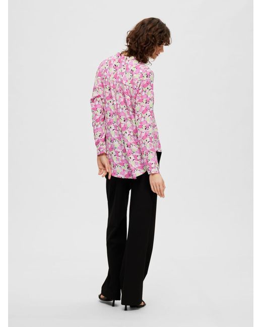 SELECTED Pink Bluse