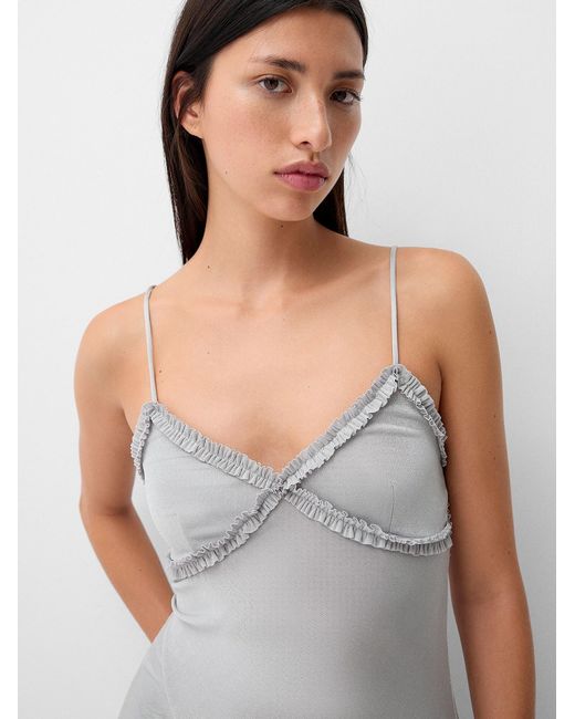 Bershka White Kleid