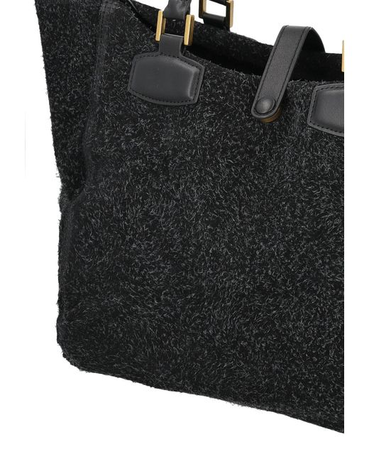 Usha Black Shopper